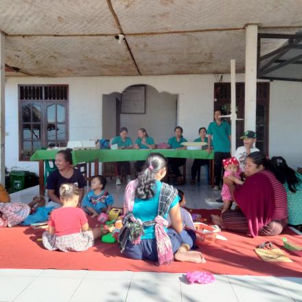Giat Posyandu Balita dan BKB Banjar Dinas Desa
